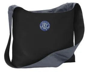 AKC Seal Embroidered Canvas Sling Bag