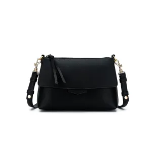 Alessia Black Crossbody Bag