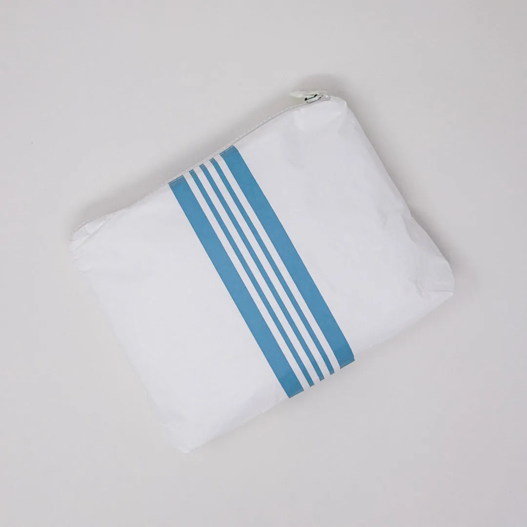 Aloha Small Linen Stripe Pouch