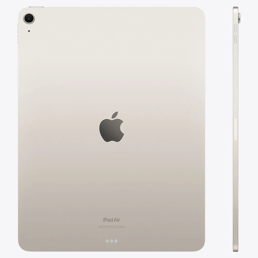 Apple iPad Air (2024) 6th Gen 11" Wi-Fi 128GB Tablet - Starlight | MUWE3NF/A