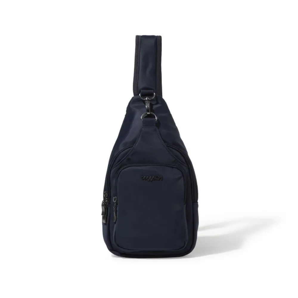 Baggallini Central Park French Navy Sling (Women's)