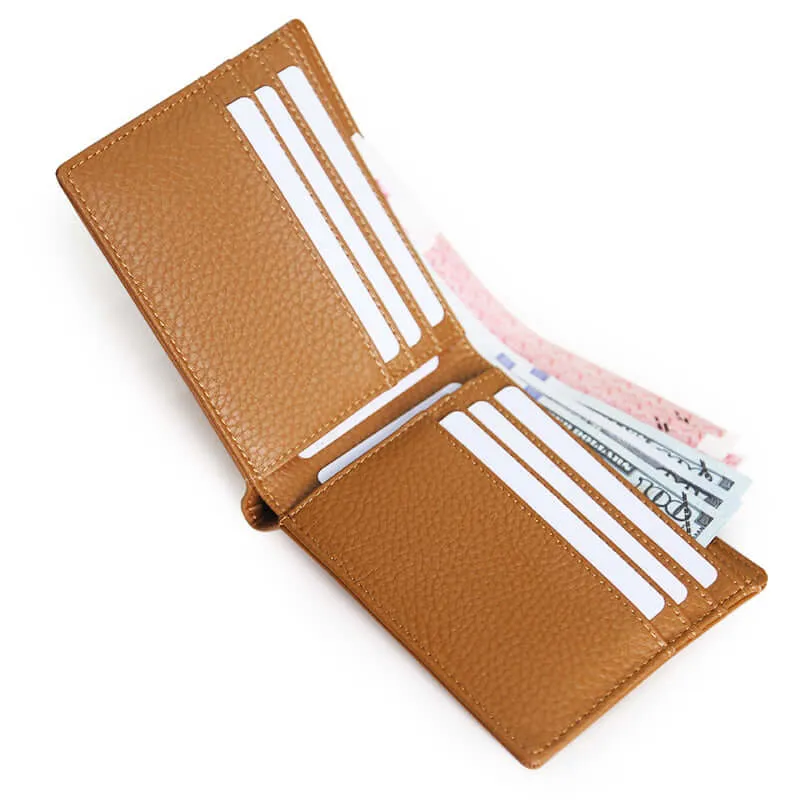 Bifold Wallet - Pebbled