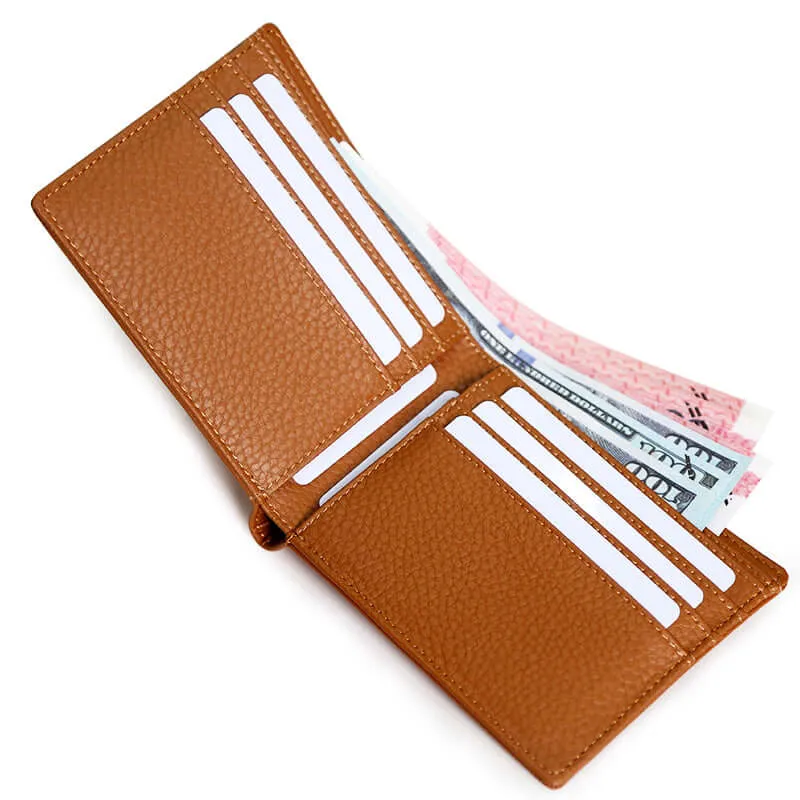 Bifold Wallet - Pebbled