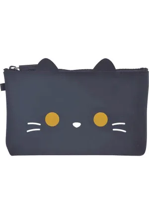 Black Cat | MIMI NUU FRIENDS ZIPPER POUCH