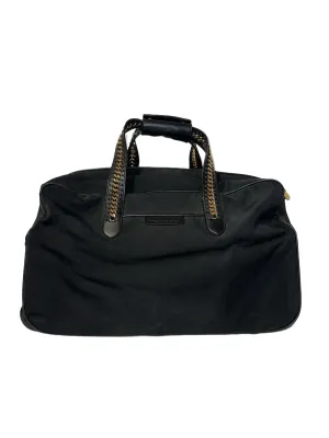 Black Duffel Bag with Rollers