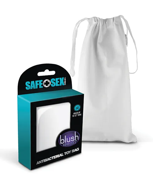 Blush Safe Sex Antibacterial Sex Toy Bag - Large