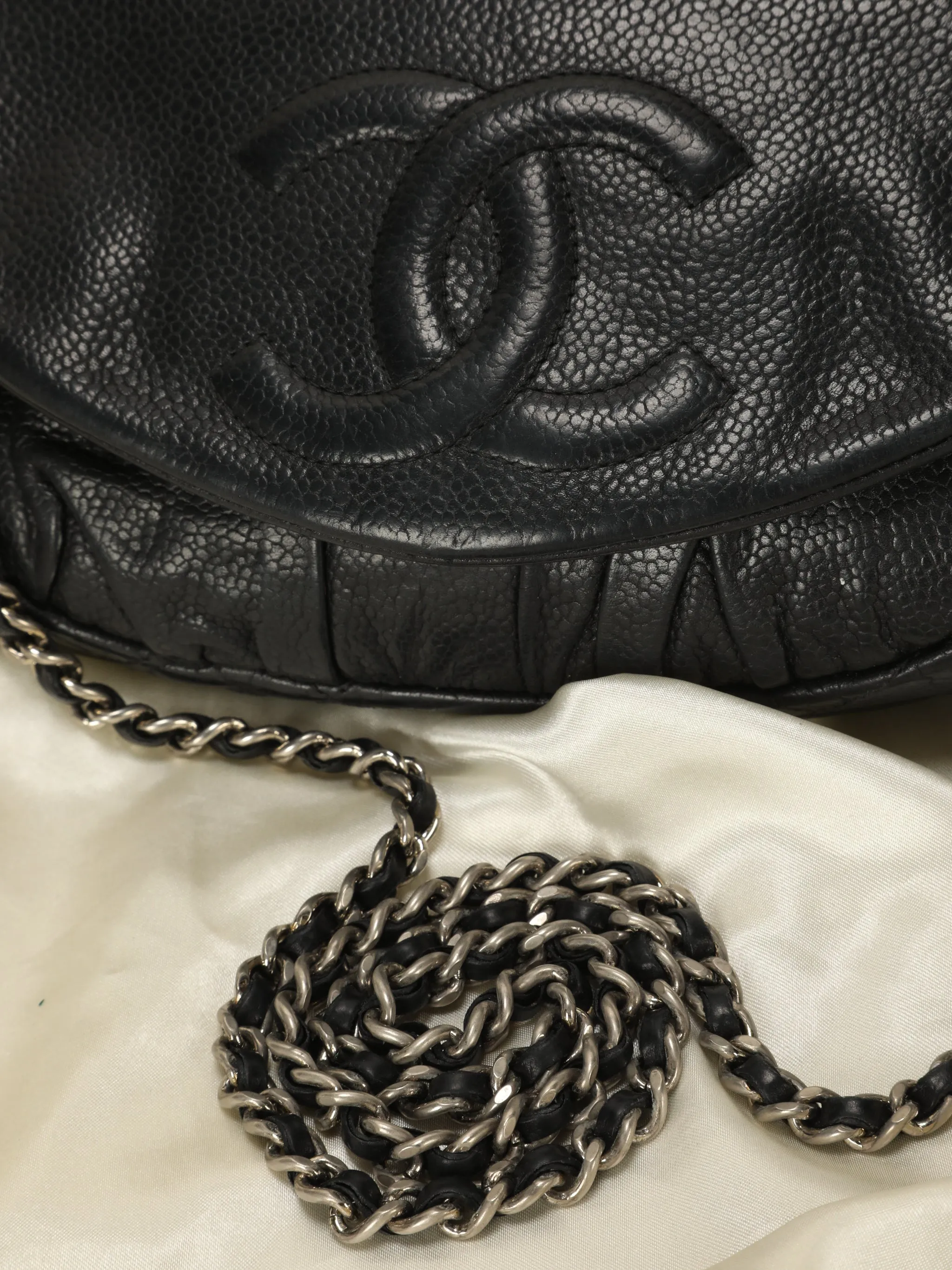 Chanel Half Moon Wallet on Chain