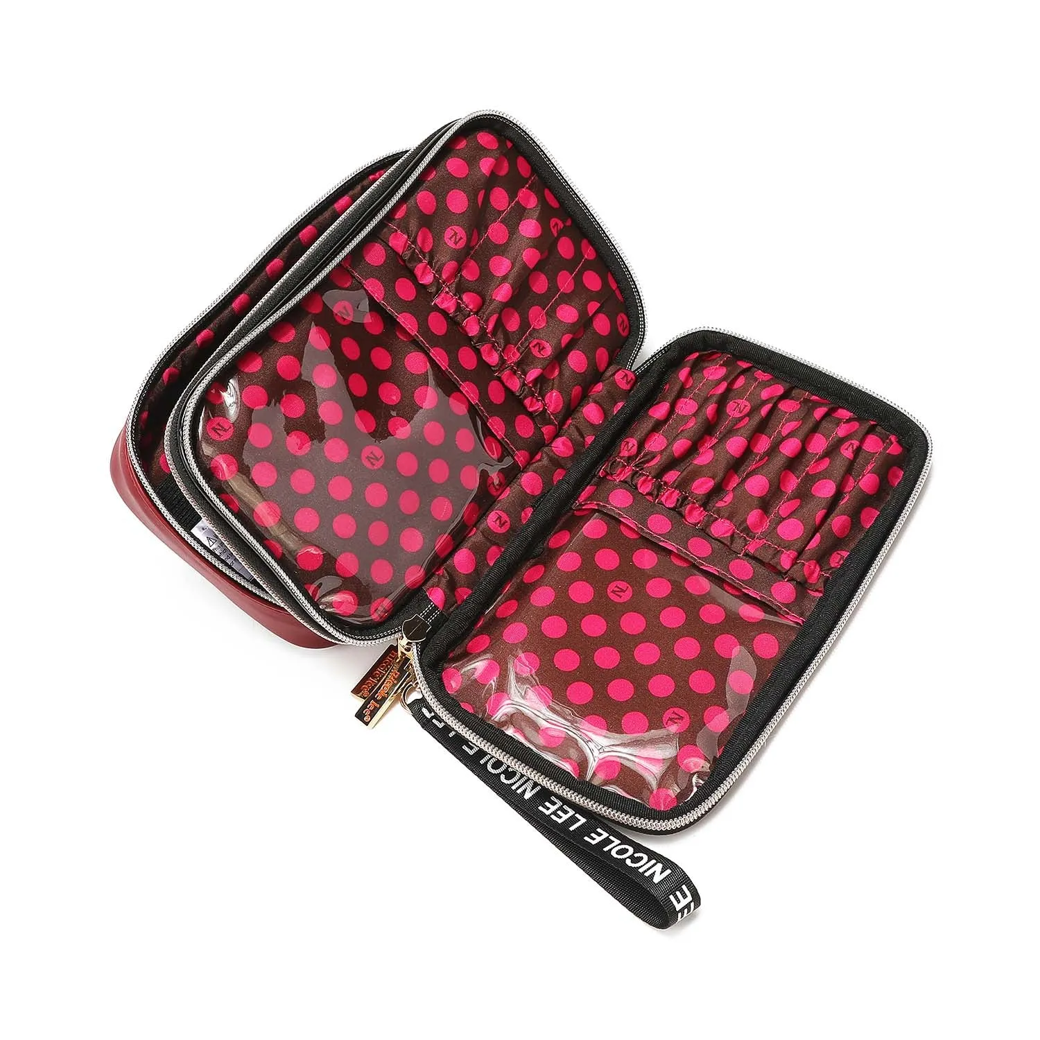 COSMETIC & BRUSH ORGANIZER CASE