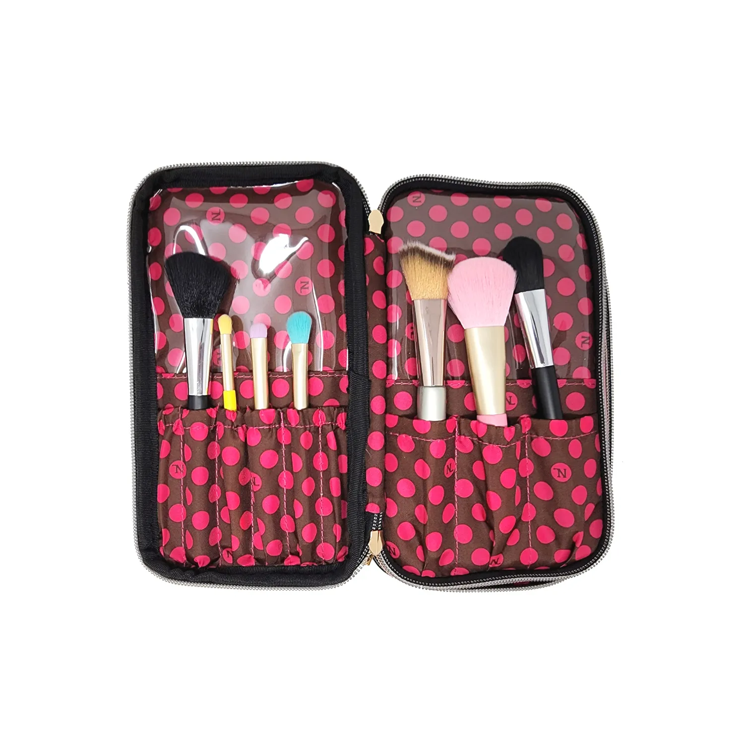 COSMETIC & BRUSH ORGANIZER CASE