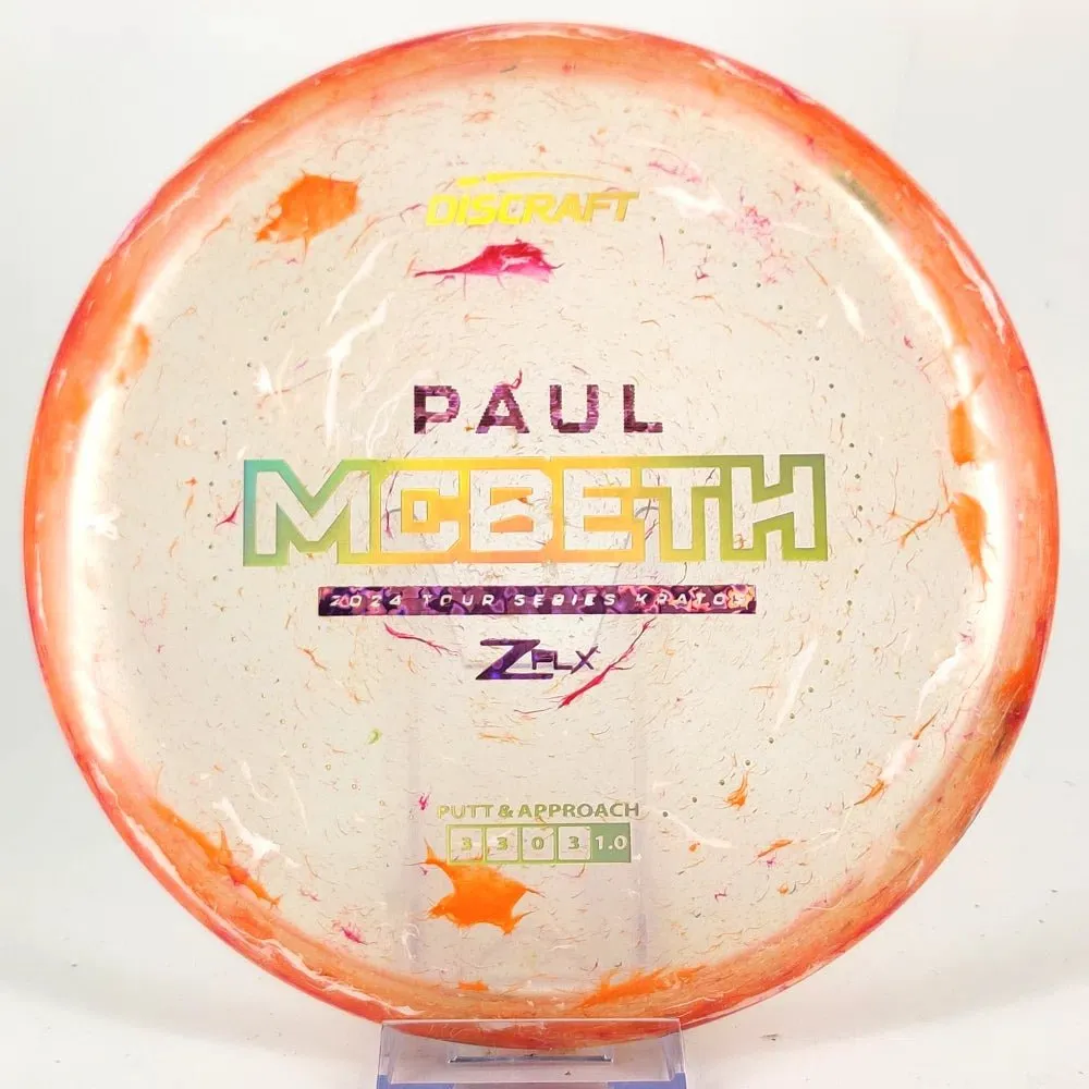 Discraft Paul McBeth Jawbreaker Z FLX Kratos - 2024 Tour Series