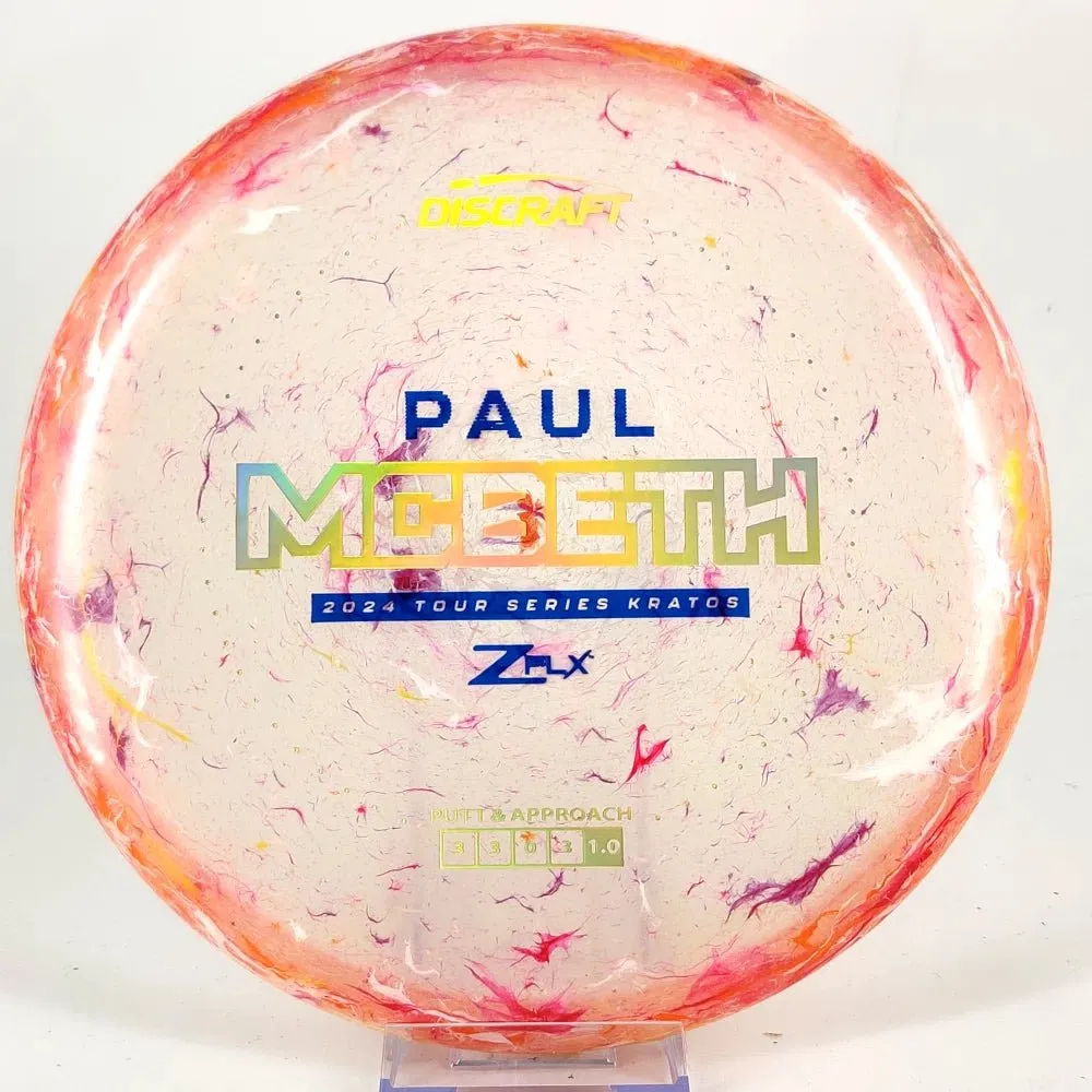 Discraft Paul McBeth Jawbreaker Z FLX Kratos - 2024 Tour Series