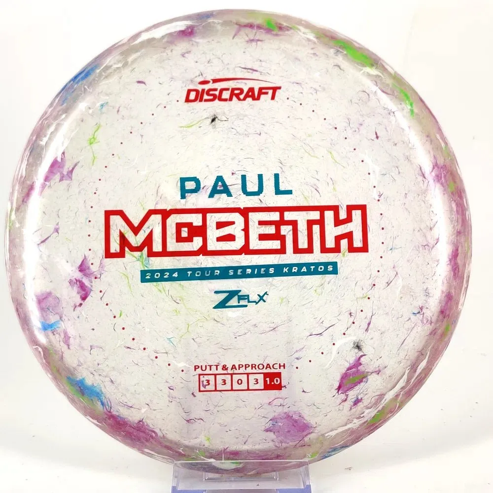 Discraft Paul McBeth Jawbreaker Z FLX Kratos - 2024 Tour Series