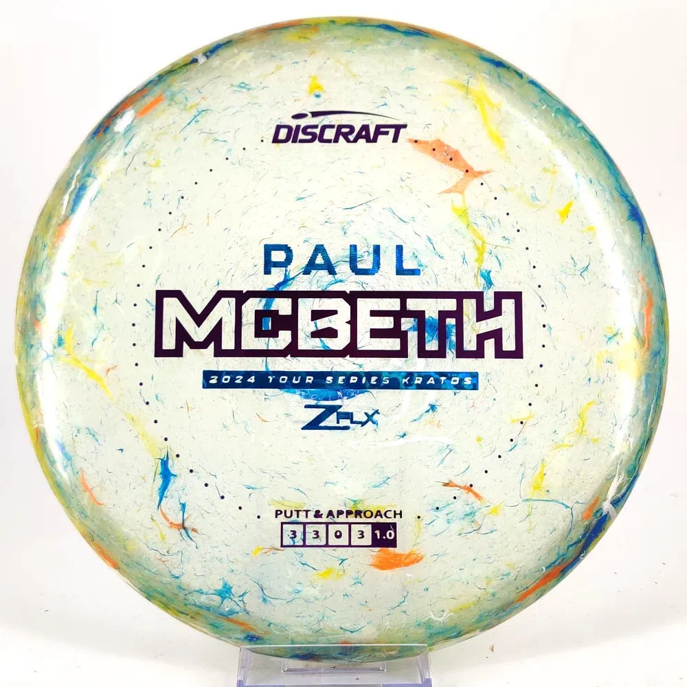 Discraft Paul McBeth Jawbreaker Z FLX Kratos - 2024 Tour Series