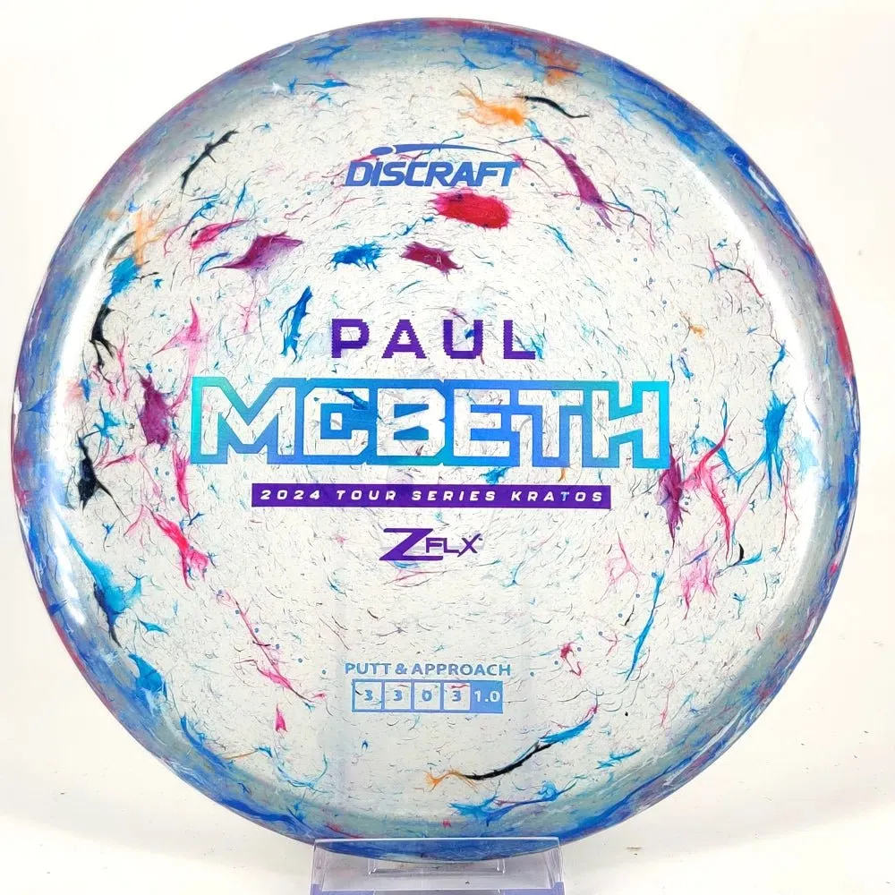 Discraft Paul McBeth Jawbreaker Z FLX Kratos - 2024 Tour Series