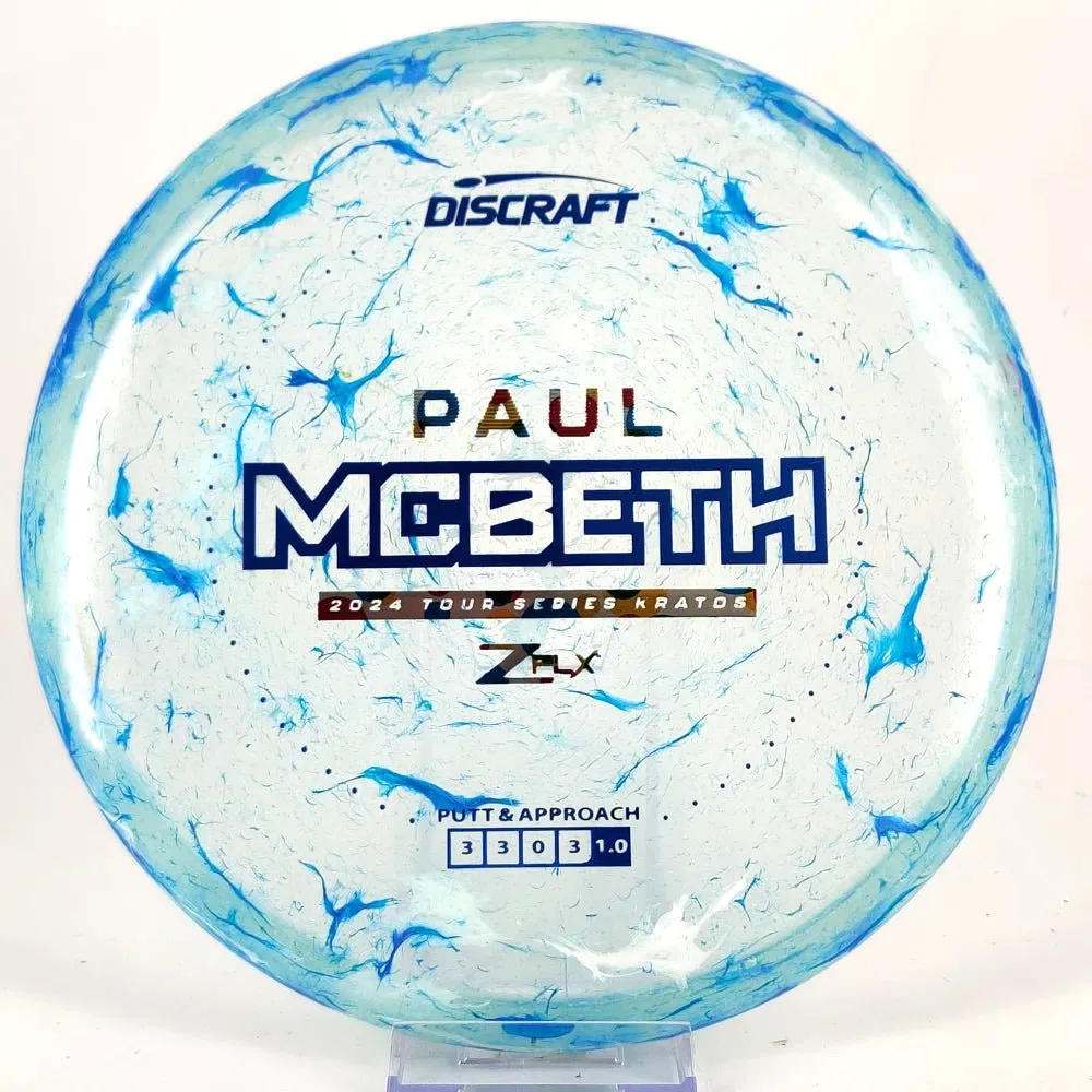 Discraft Paul McBeth Jawbreaker Z FLX Kratos - 2024 Tour Series