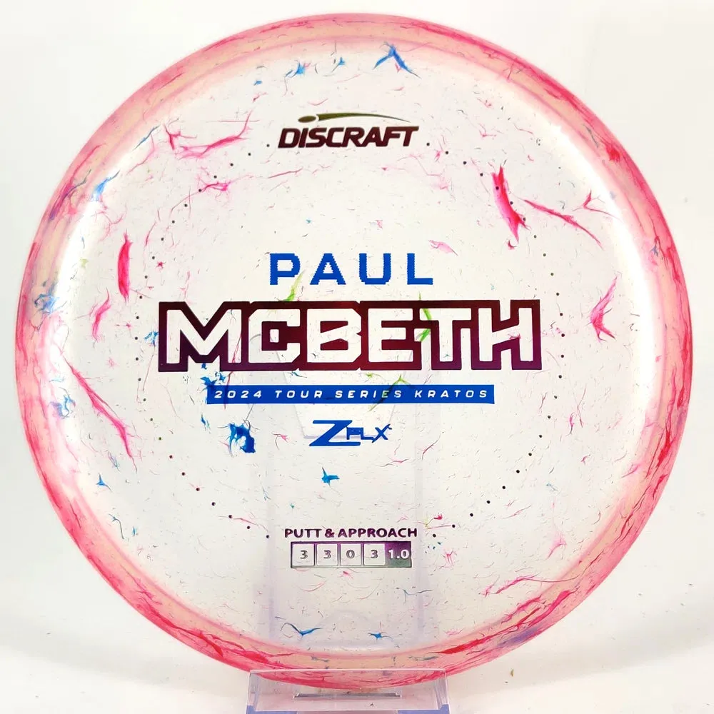 Discraft Paul McBeth Jawbreaker Z FLX Kratos - 2024 Tour Series