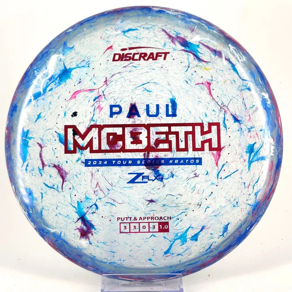 Discraft Paul McBeth Jawbreaker Z FLX Kratos - 2024 Tour Series