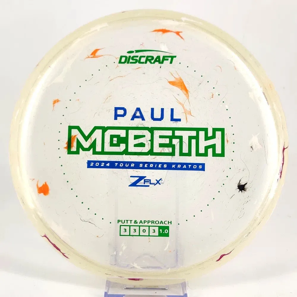 Discraft Paul McBeth Jawbreaker Z FLX Kratos - 2024 Tour Series