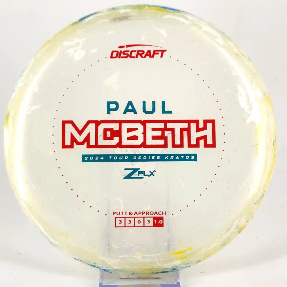 Discraft Paul McBeth Jawbreaker Z FLX Kratos - 2024 Tour Series