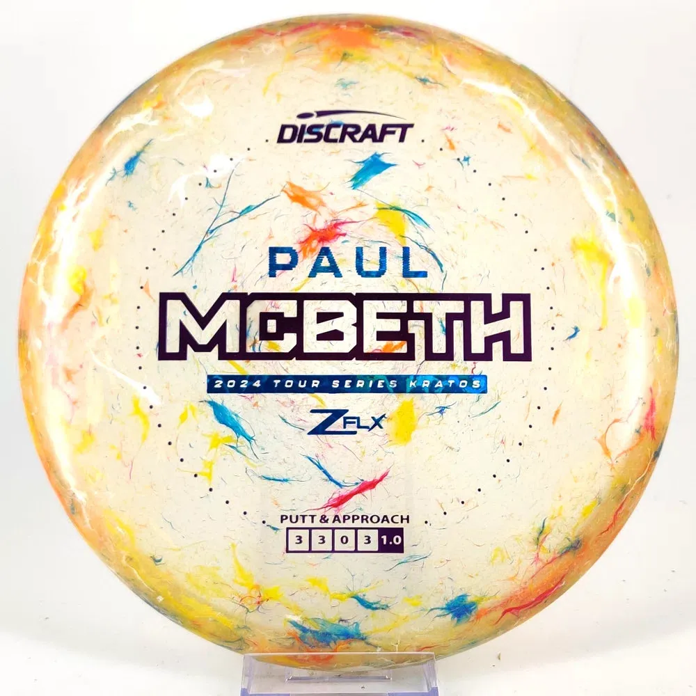 Discraft Paul McBeth Jawbreaker Z FLX Kratos - 2024 Tour Series