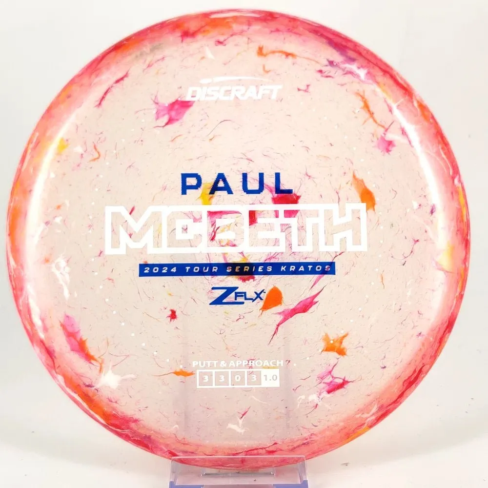 Discraft Paul McBeth Jawbreaker Z FLX Kratos - 2024 Tour Series