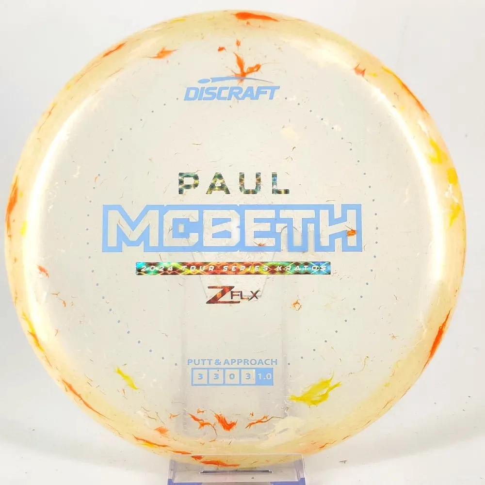 Discraft Paul McBeth Jawbreaker Z FLX Kratos - 2024 Tour Series