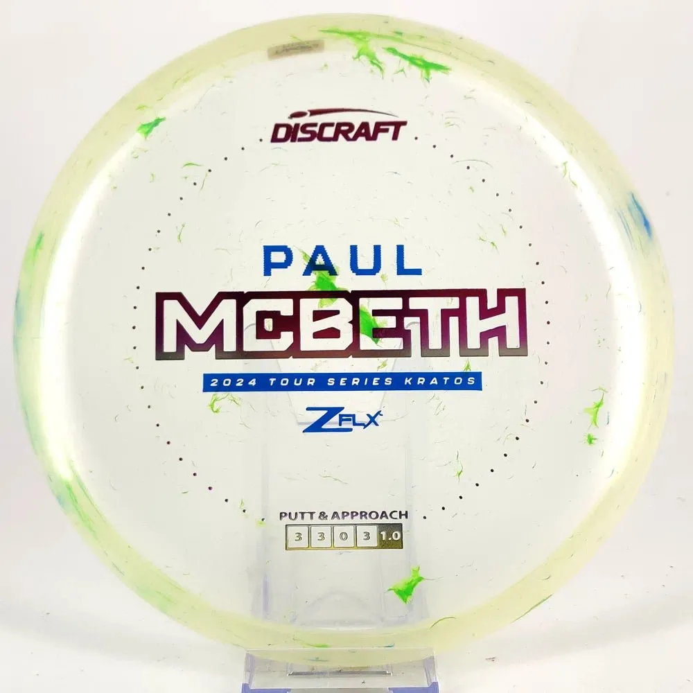 Discraft Paul McBeth Jawbreaker Z FLX Kratos - 2024 Tour Series