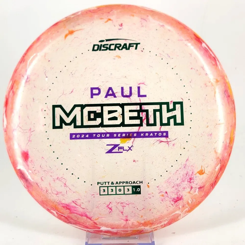 Discraft Paul McBeth Jawbreaker Z FLX Kratos - 2024 Tour Series