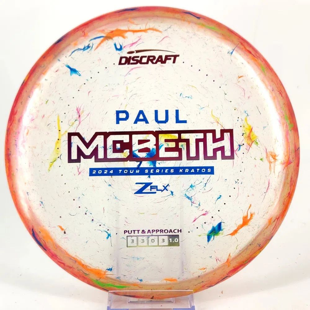 Discraft Paul McBeth Jawbreaker Z FLX Kratos - 2024 Tour Series