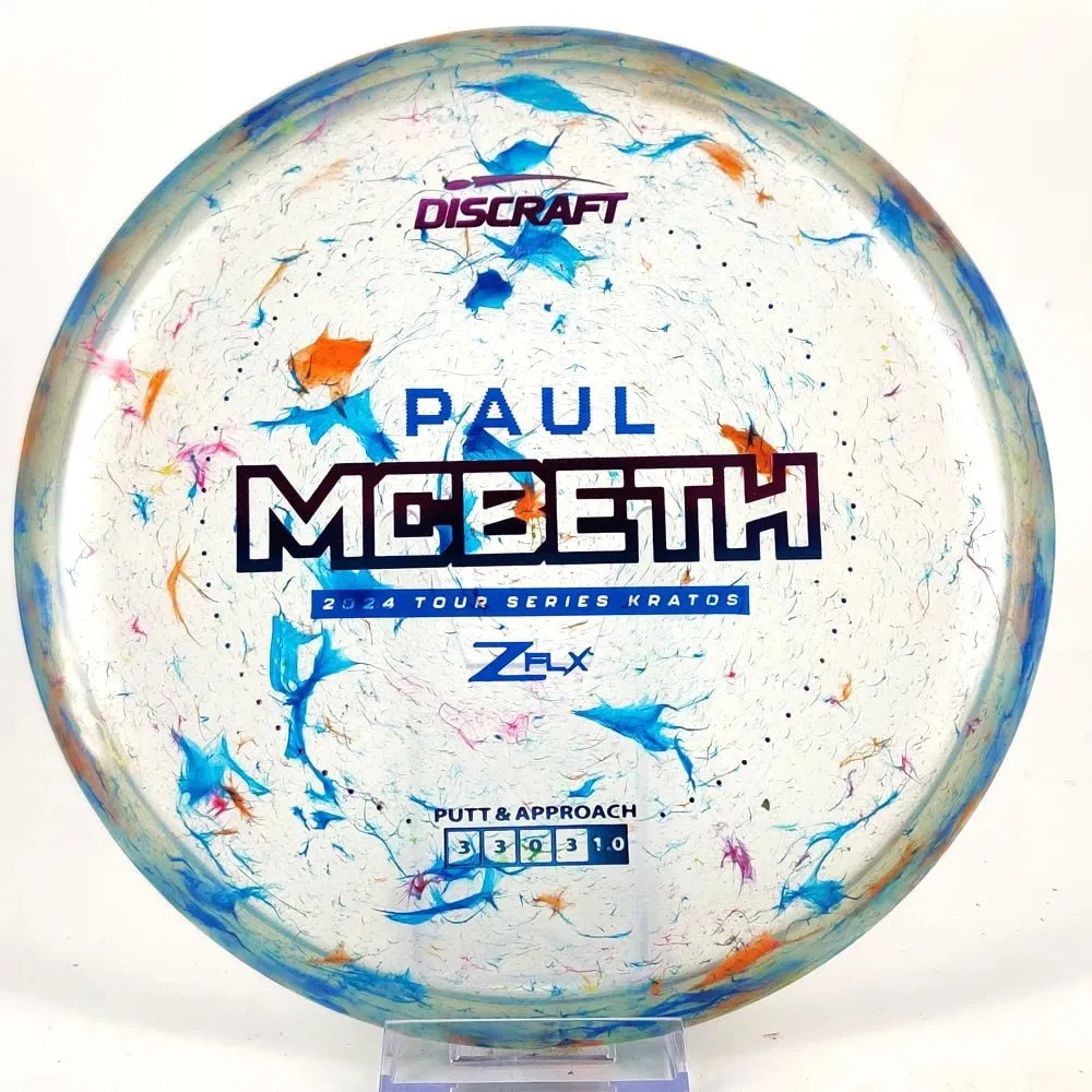 Discraft Paul McBeth Jawbreaker Z FLX Kratos - 2024 Tour Series