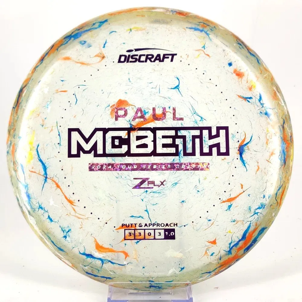 Discraft Paul McBeth Jawbreaker Z FLX Kratos - 2024 Tour Series