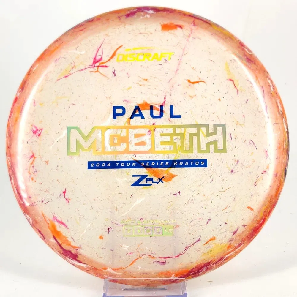 Discraft Paul McBeth Jawbreaker Z FLX Kratos - 2024 Tour Series