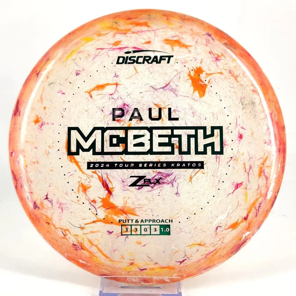 Discraft Paul McBeth Jawbreaker Z FLX Kratos - 2024 Tour Series