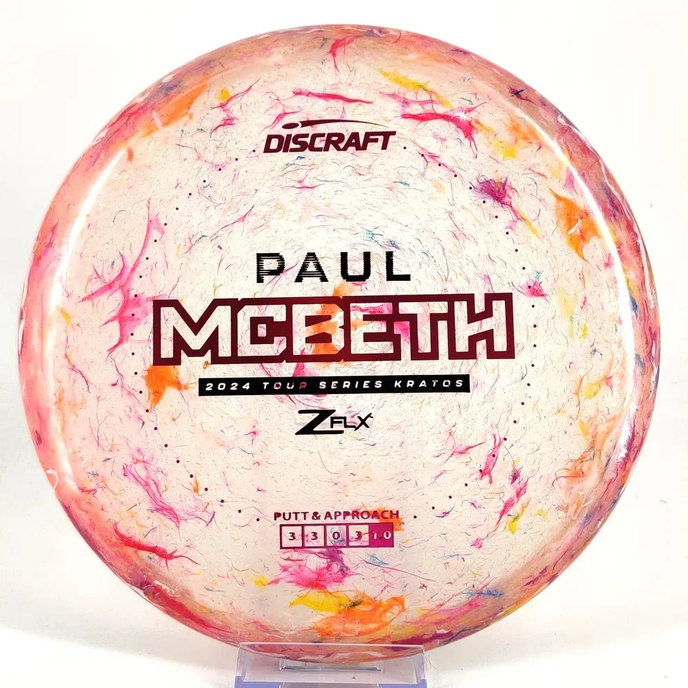 Discraft Paul McBeth Jawbreaker Z FLX Kratos - 2024 Tour Series