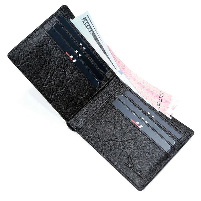 Doshi Classic Bifold Pinatex Sustainable Vegan Wallet