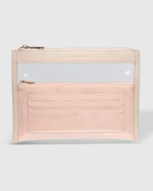 Ella Bag Organizer in Blush Pink