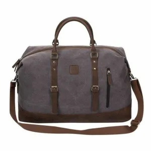 Escape Classic Canvas Large Travel Bag | Dark Grey