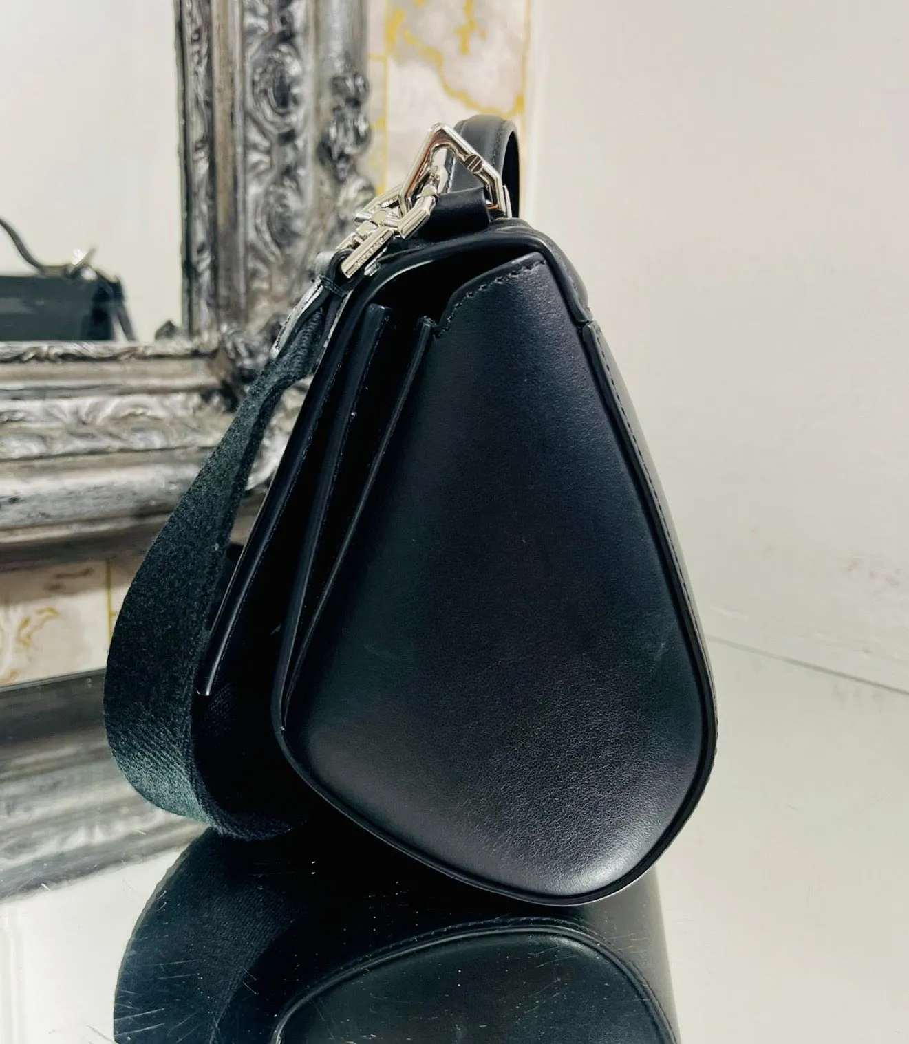 Givenchy Pandora Box Logo Leather Bag