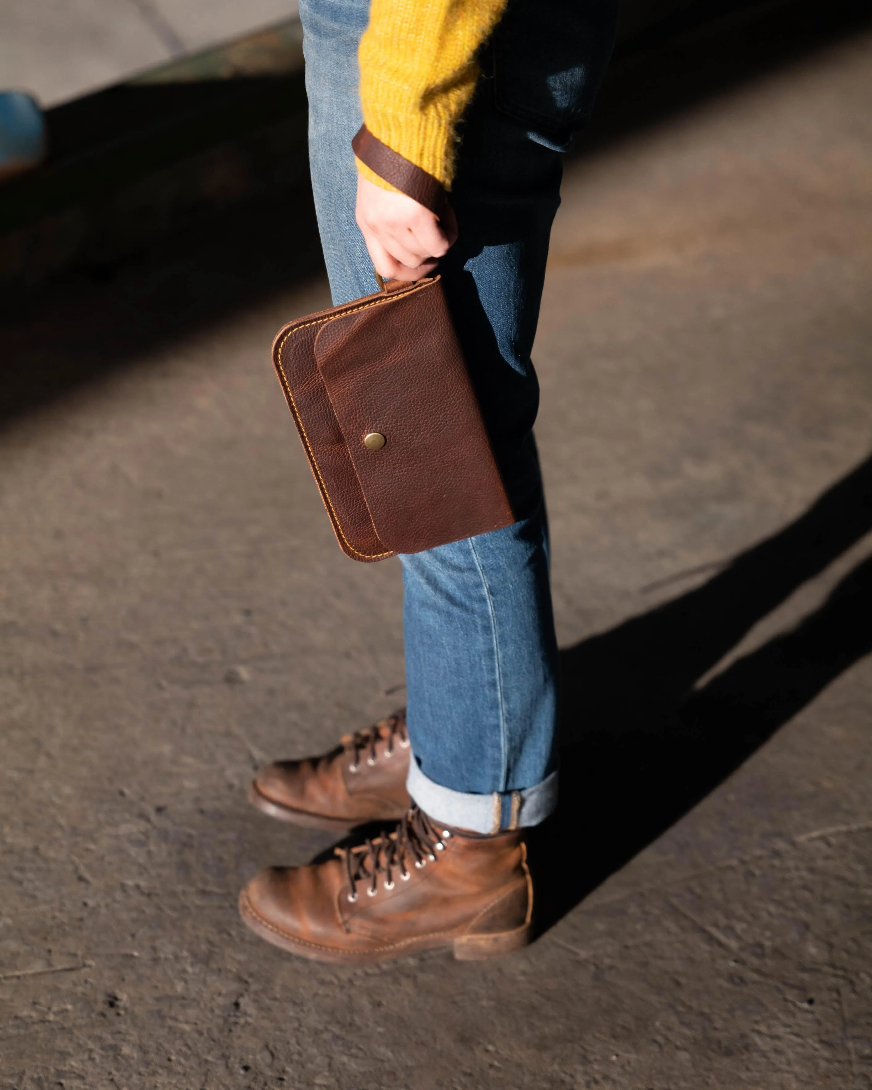 Green Kodiak Wristlet Clutch