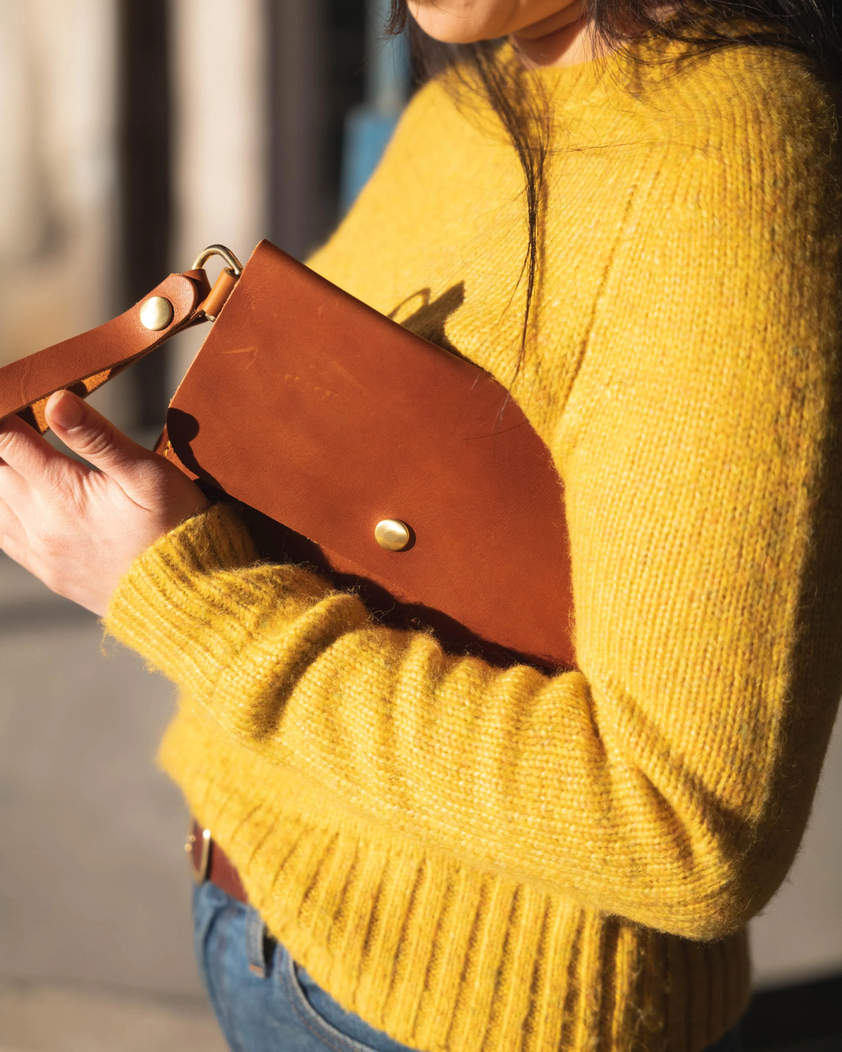 Green Kodiak Wristlet Clutch