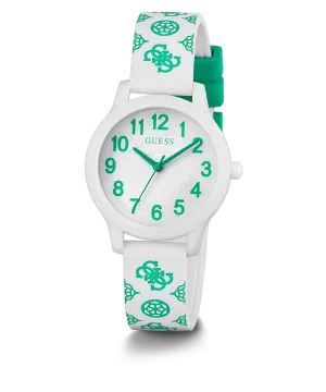 GUESS Kids Turquoise White Analog Watch