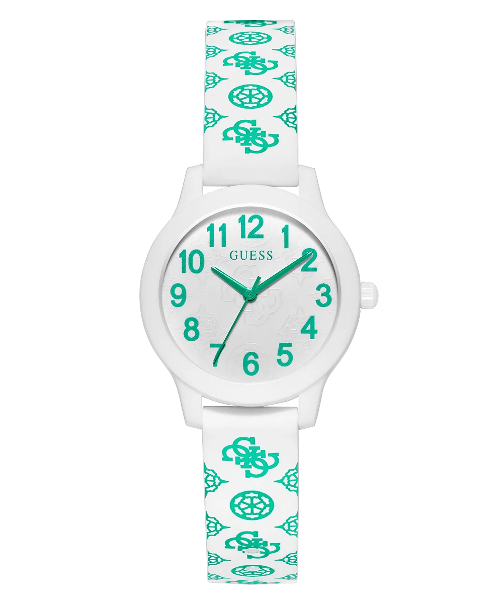 GUESS Kids Turquoise White Analog Watch