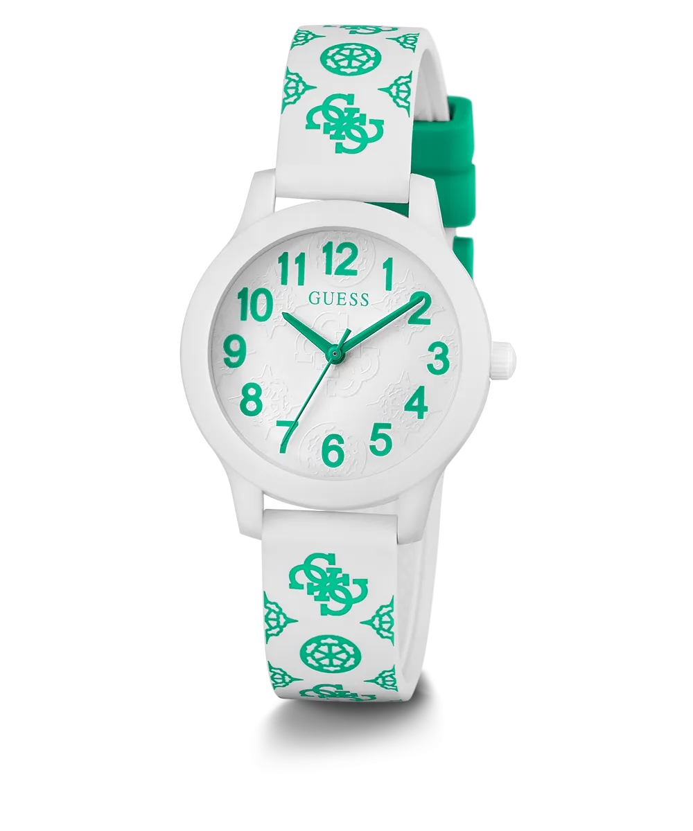 GUESS Kids Turquoise White Analog Watch