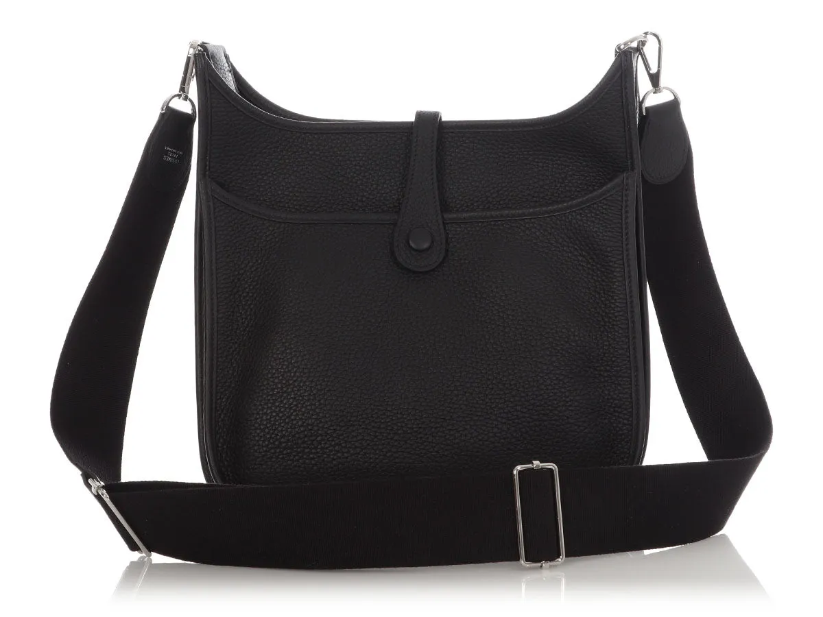 Hermès Black Clémence Evelyne III PM