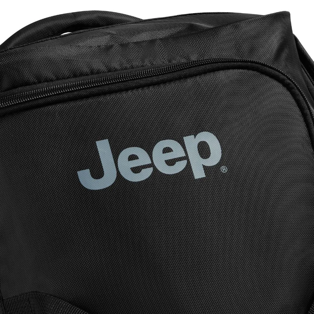 Jeep 73 cm Duel Wheel Lightweight Medium Duffle Bag - Black