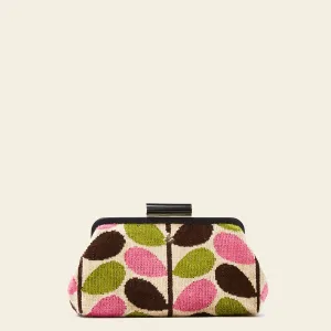 Jenny D Clutch - Pink Multi Stem