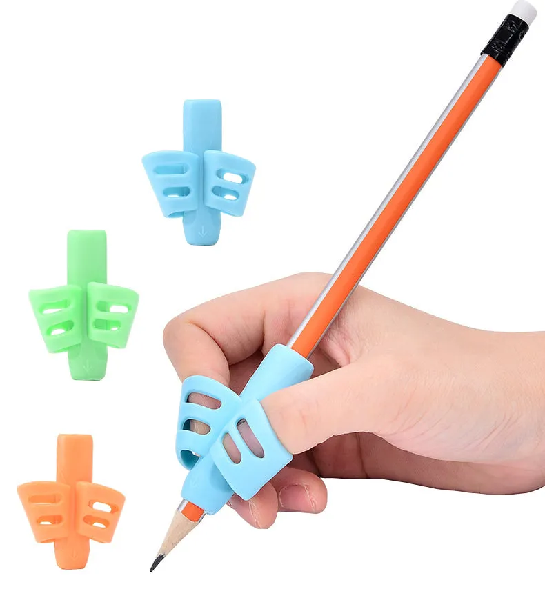 Kids Pencil Holder Writing Aid Pen Grip Preschool Learning