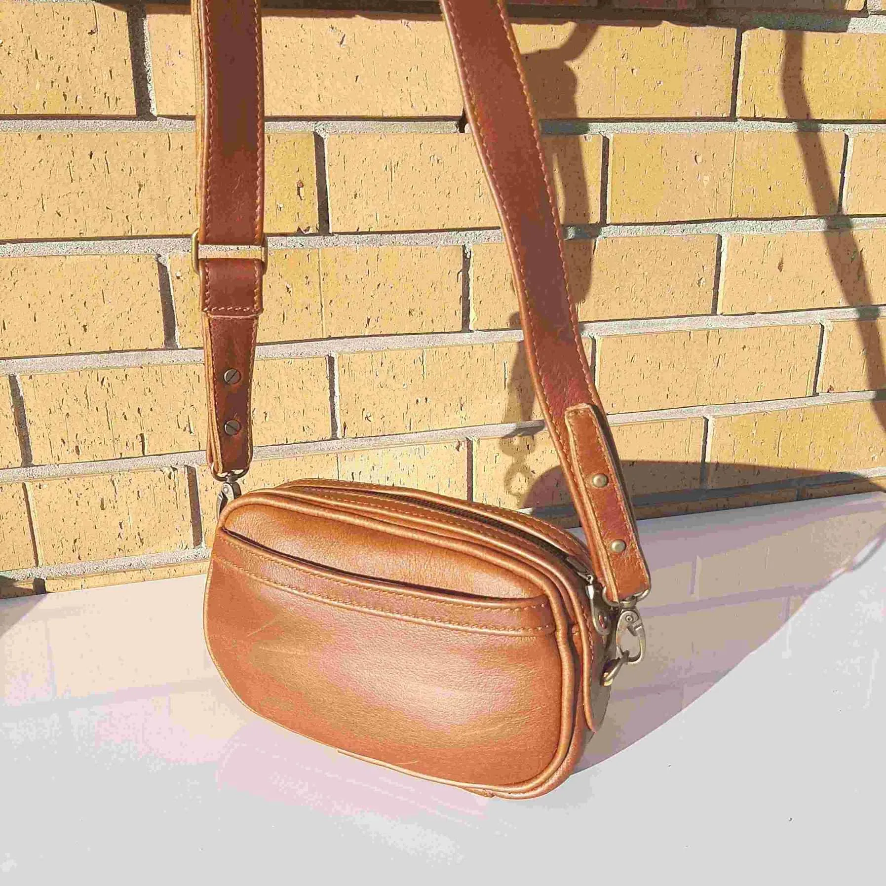 Lady X Leather Sling Bag