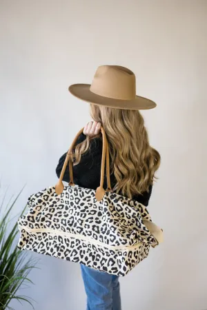 Leopard Weekender Tote Bag