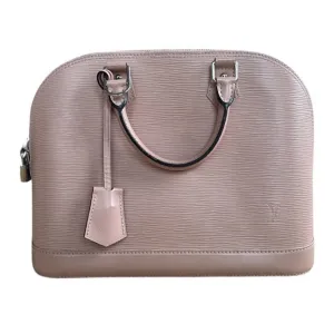 Louis Vuitton Alma Epi Leather bag in Soft pink